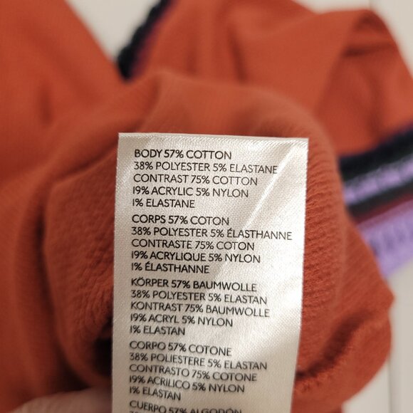 NWT Free People Switch It Up Cuff Thermal Washed Red Top Western Boho - Picture 8 of 11